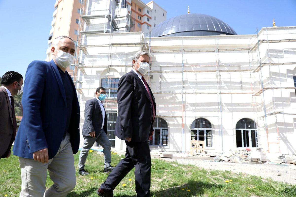 Fatma-Kemal Şallıoğlu Camisi\'nde sona doğru