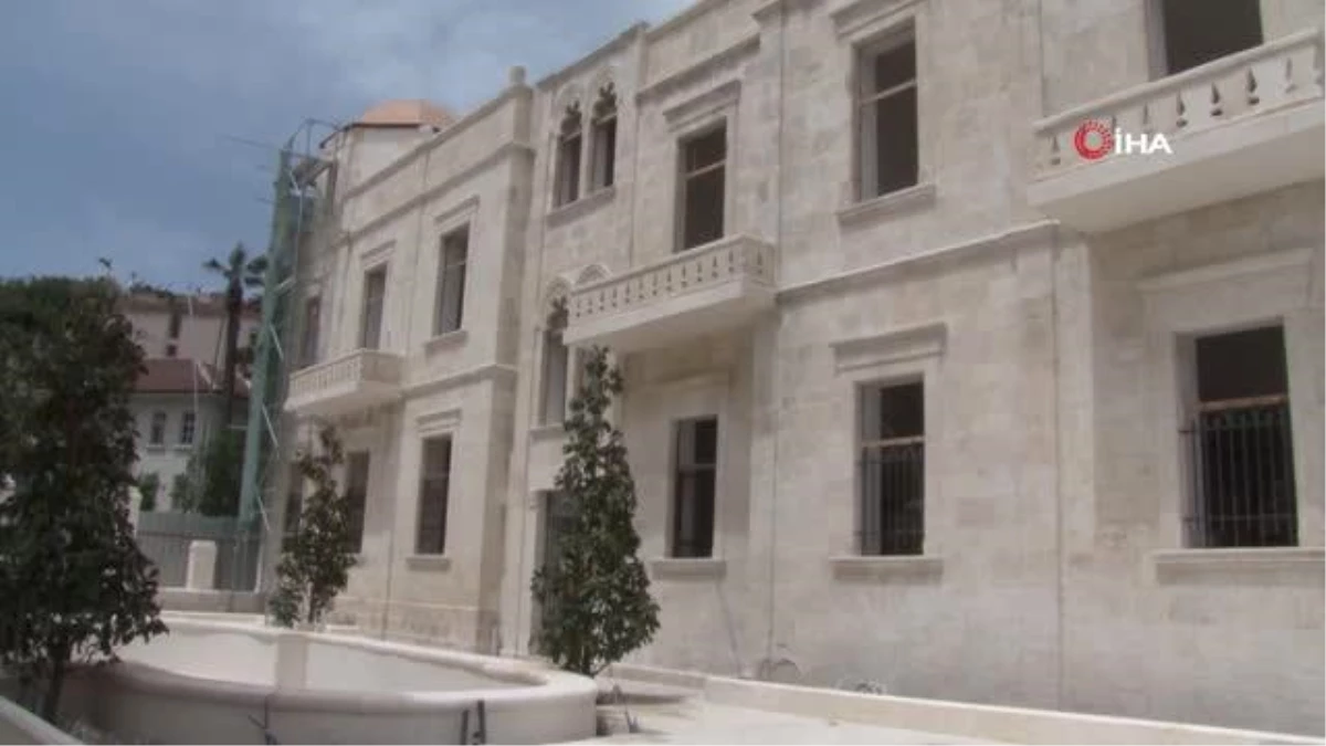 Hatay Devleti Meclis Binası restorasyonunda sona yaklaşıldı