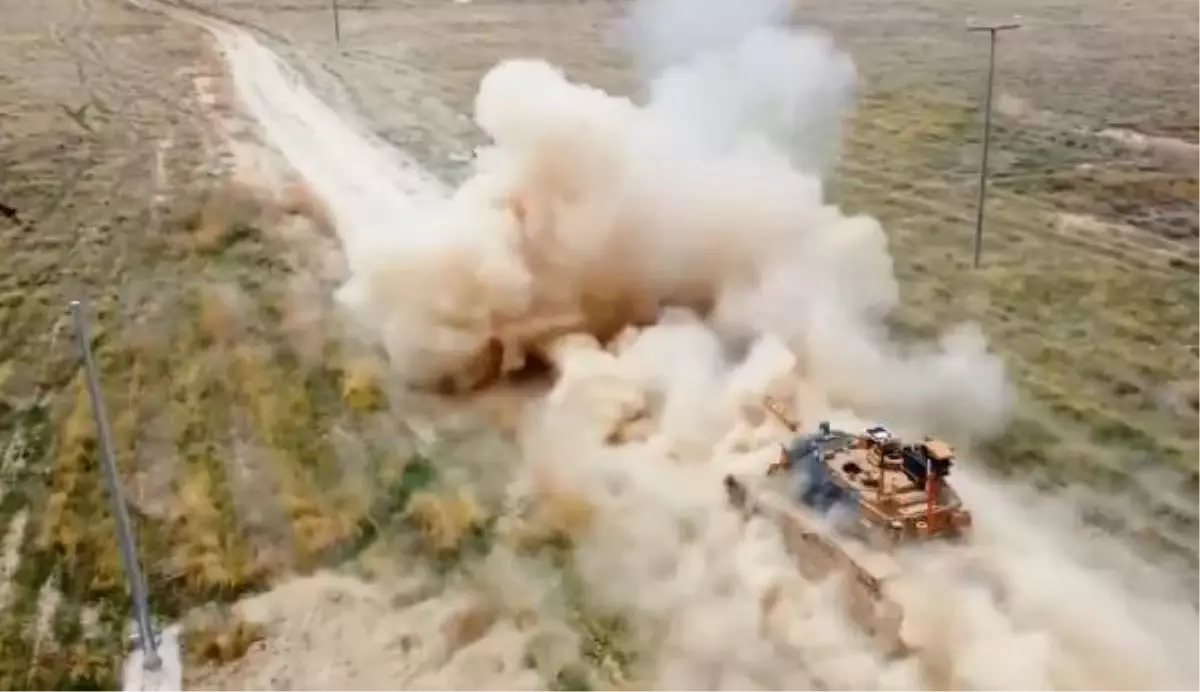 ASELSAN\'ın VOLKAN-M Atış Kontrol Sistemi, tankla yaptığı testleri başarıyla geçti