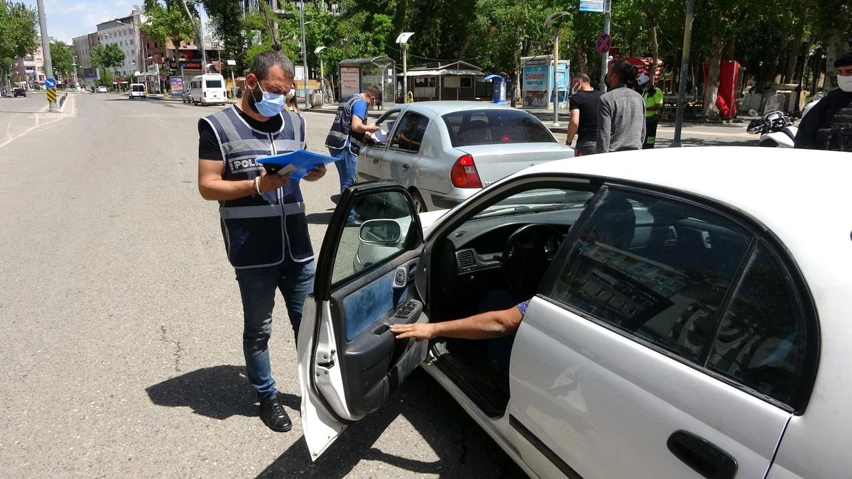Kısıtlamanın ilk beş gününde 667 bin 350 TL para cezası