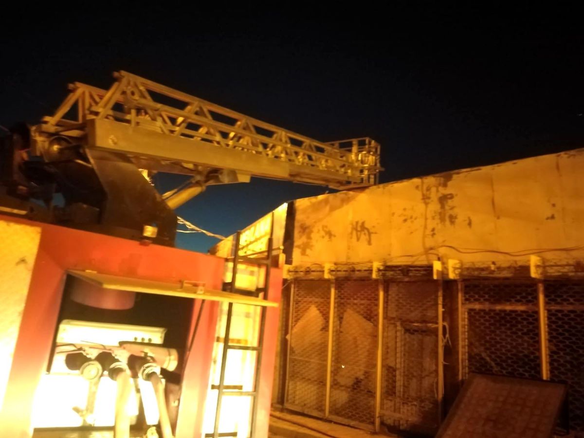 Özalp ilçesinde iş yeri yangını