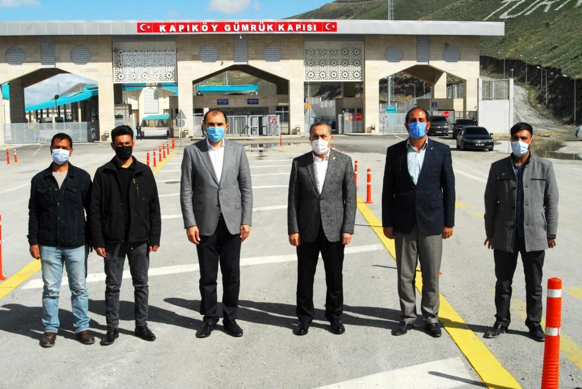 AK Parti Van Milletvekili Arvas ve ESOB Başkanı Berge, Kapıköy Sınır Kapısı\'nı ziyaret etti