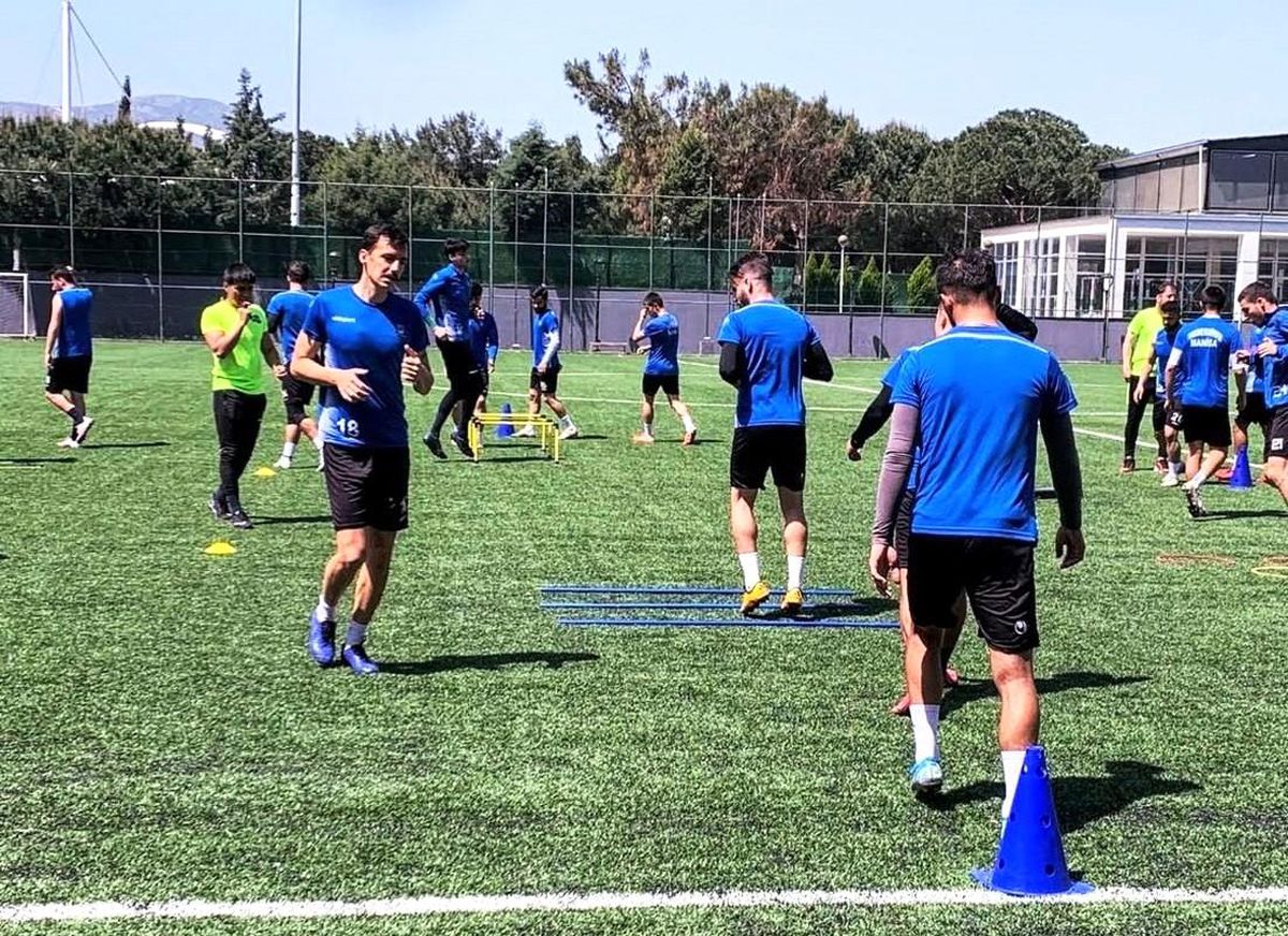 Yunusemreli sporcular çalışmalarına evden devam ediyor