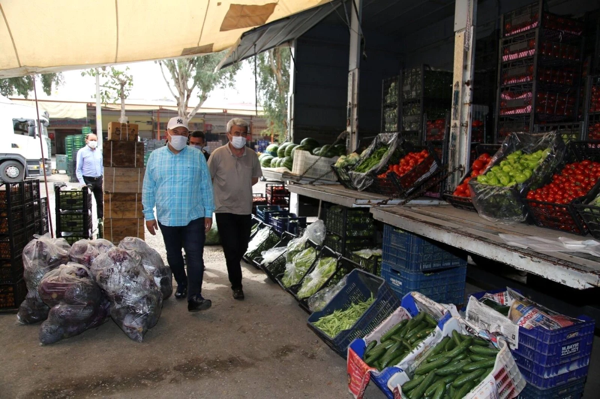 ALTSO Başkanı Şahin hal esnafının sorunlarını dinledi