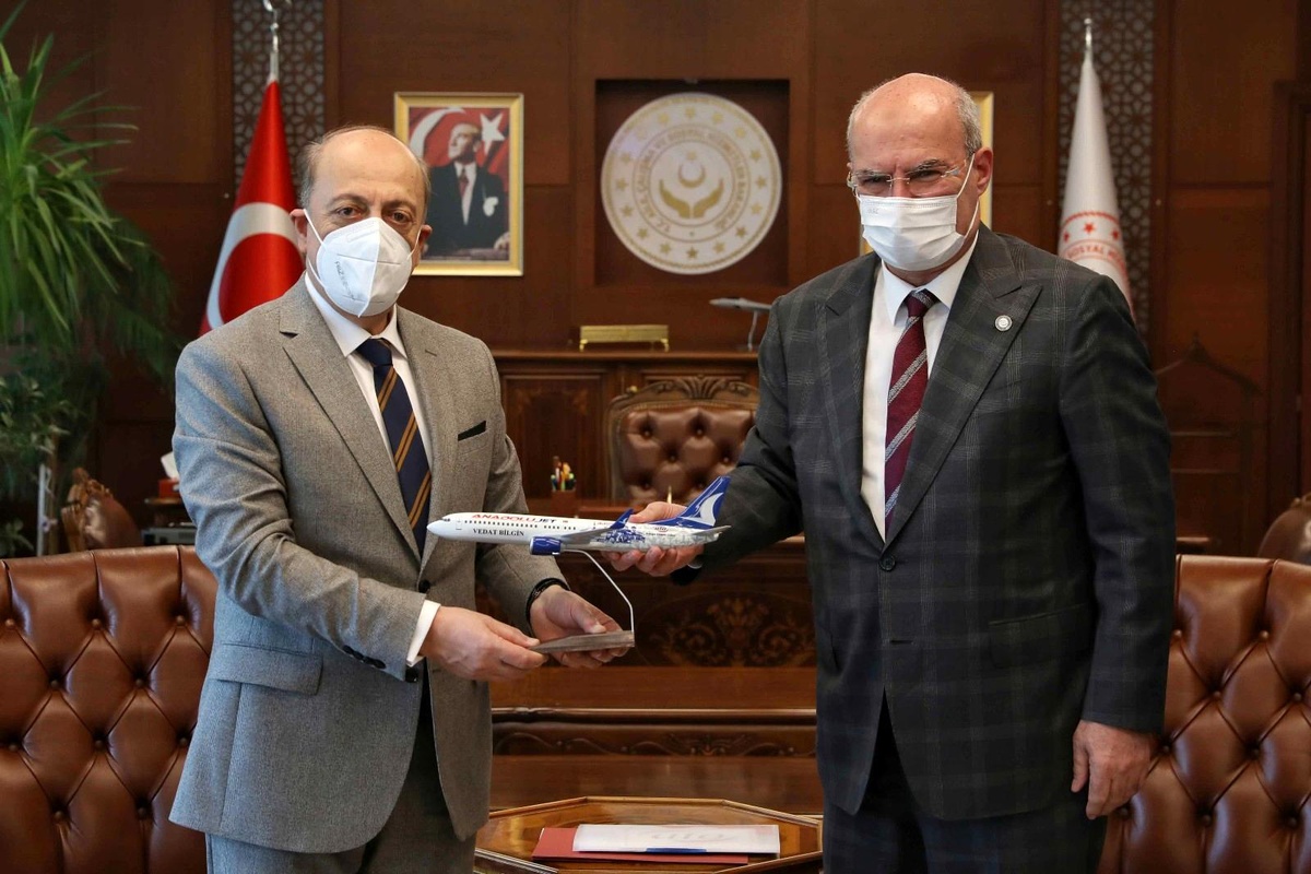 ATO heyeti, Bakan Bilgin\'i ziyaret etti