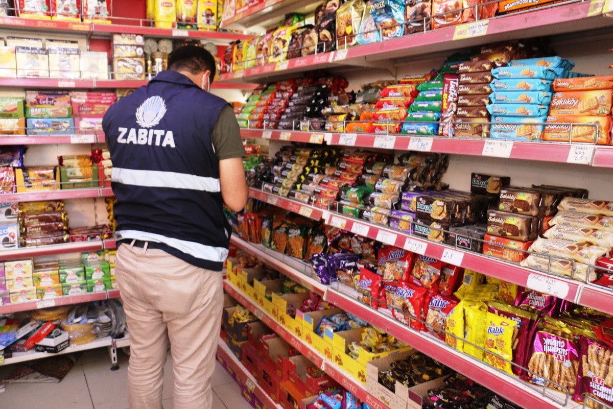Başkan Yalçınkaya denetimlere eşlik etti
