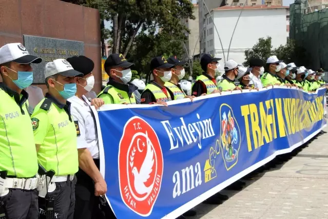 Trafik Haftası'na konvoylu kutlama