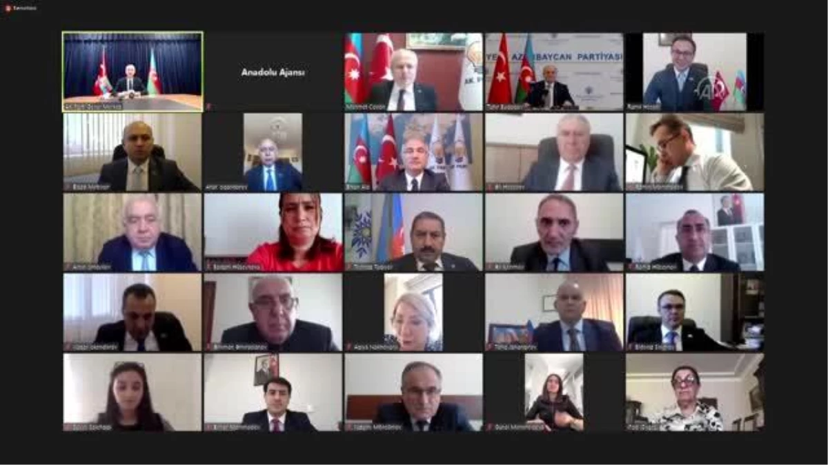 AK Parti Genel Başkan Yardımcısı Ala, Yeni Azerbaycan Partisi ile düzenlenen çevrim içi konferansta konuştu Açıklaması