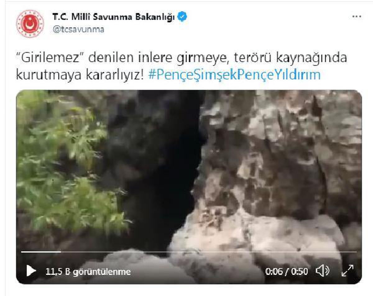 MSB: TERÖRÜ KAYNAĞINDA KURUTMAYA KARARLIYIZ