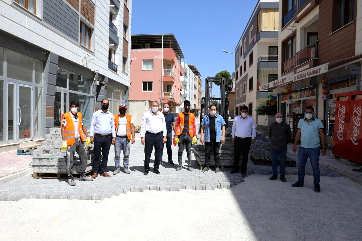 Muradiye\'de yol düzenleme çalışması yapılıyor
