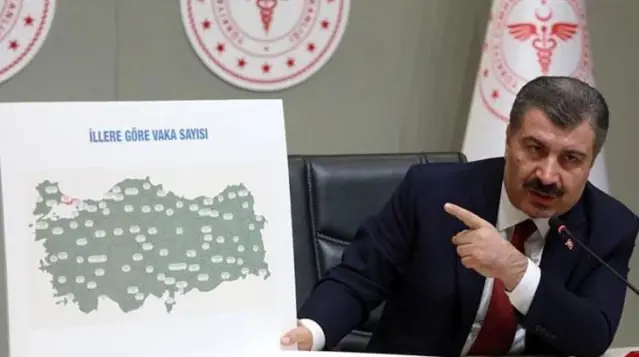 Son Dakika: Bakan Koca illere göre haftalık 100 bin kişide görülen vaka sayısını açıkladı Son Dakika: Bakan Koca illere göre haftalık 100 bin kişide görülen vaka sayısını açıkladı