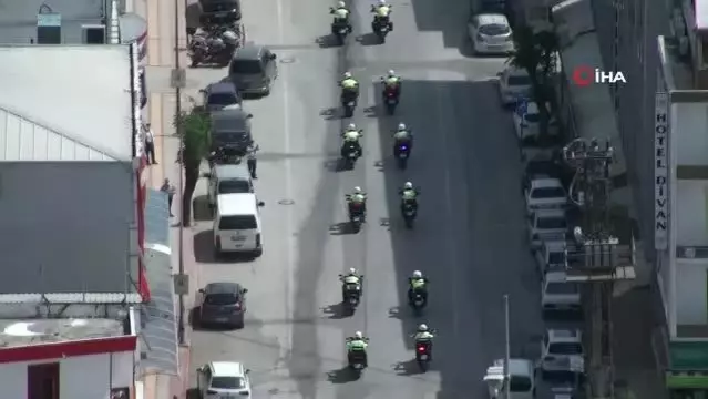 Trafik Haftası'na konvoylu kutlama