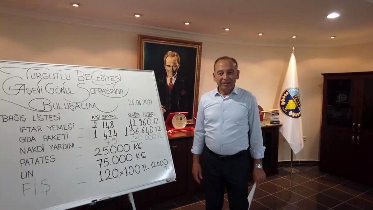 Turgutlu\'da gönül sofrası giderek büyüyor