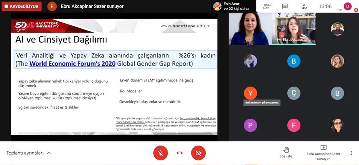 \'Yapay Zeka Dünyasında Kadının Yeri\' Konferansı Gerçekleşti