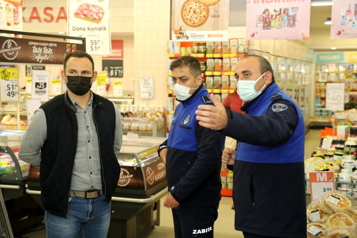 Zincir marketlerde denetim