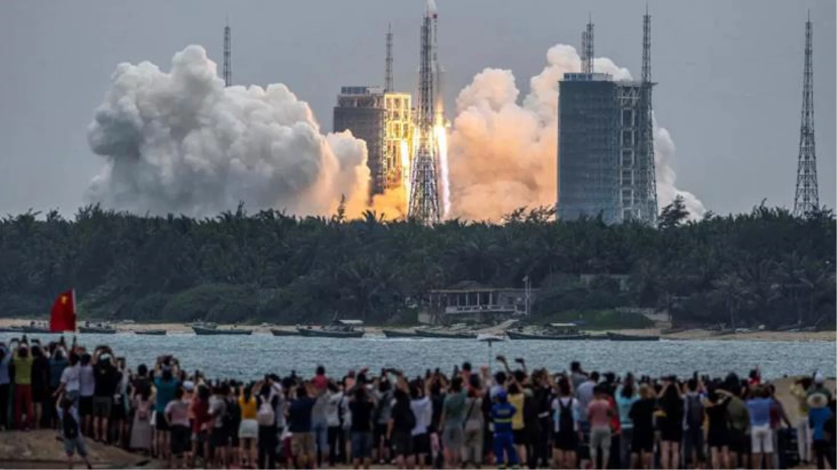 ABD Uzay Kuvvetleri: Çin\'in roketi 8 Mayıs\'ta Dünya\'ya düşecek!