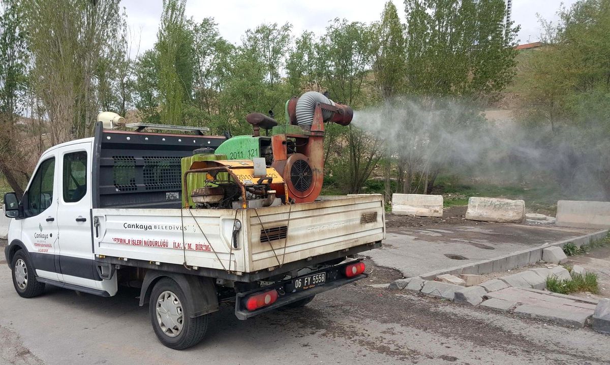Çankaya\'da bahar ilaçlaması