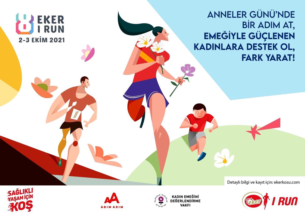 Eker I Run ve Kadın Emeğini Değerlendirme Vakfı\'ndan Anneler Günü\'nde iş birliği