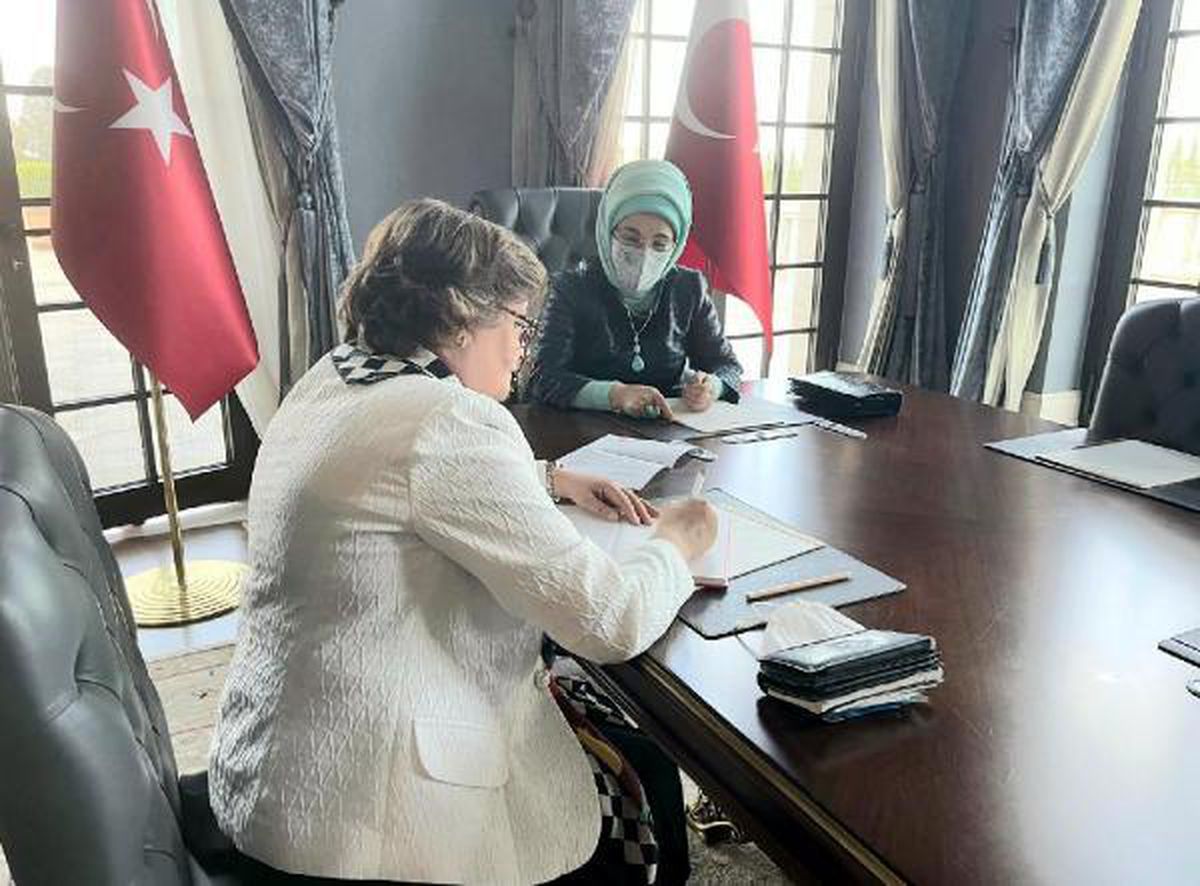 Emine Erdoğan\'dan, gıda bankacılığının yaygınlaştırılmasına destek