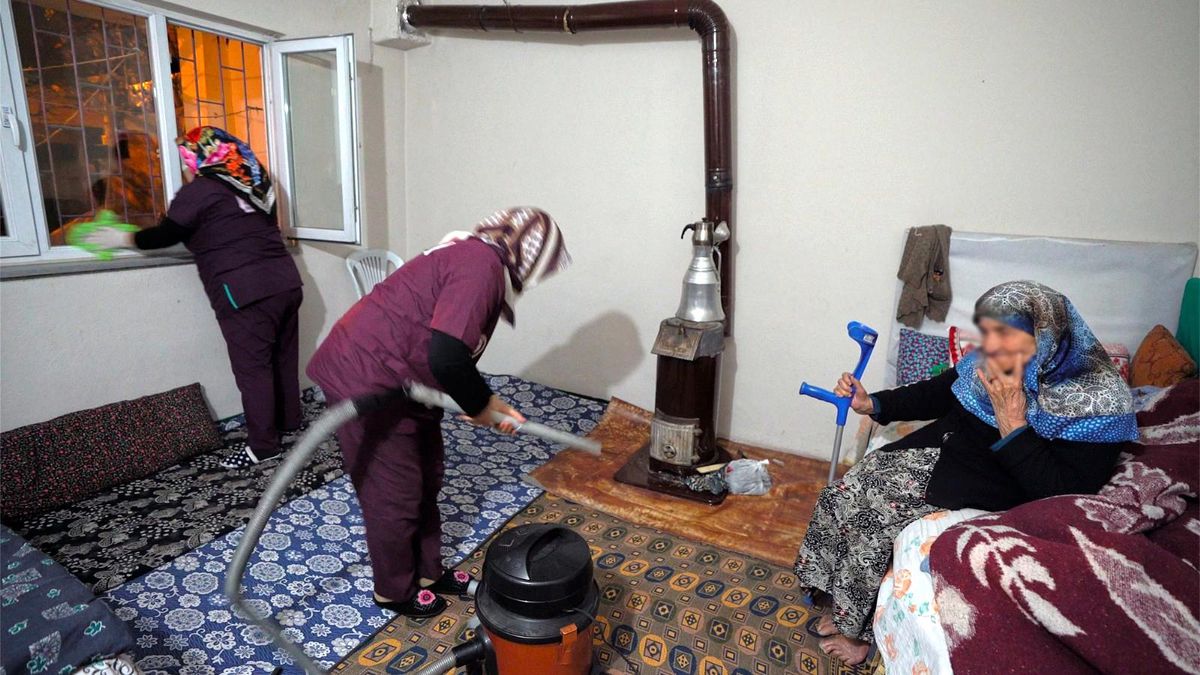 Kahramanmaraş\'ta 65 yaş üzeri vatandaşlara hizmet