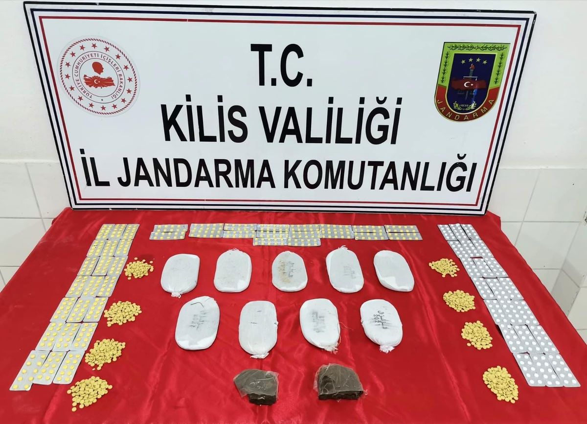 Kilis\'te uyuşturucu operasyonu