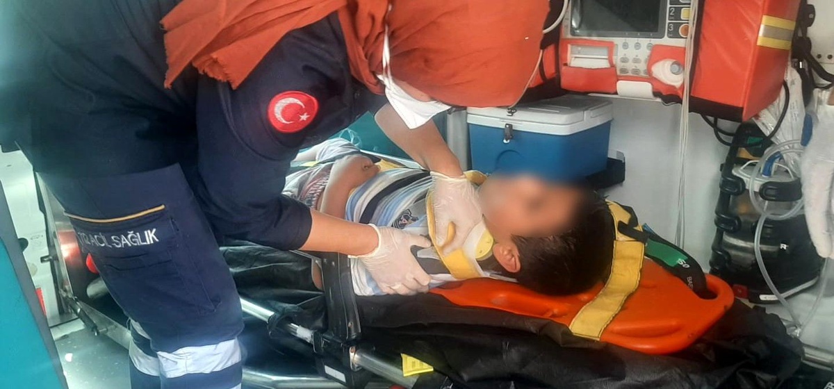 Adıyaman\'da motosiklet ile bisiklet çarpıştı: 2 yaralı