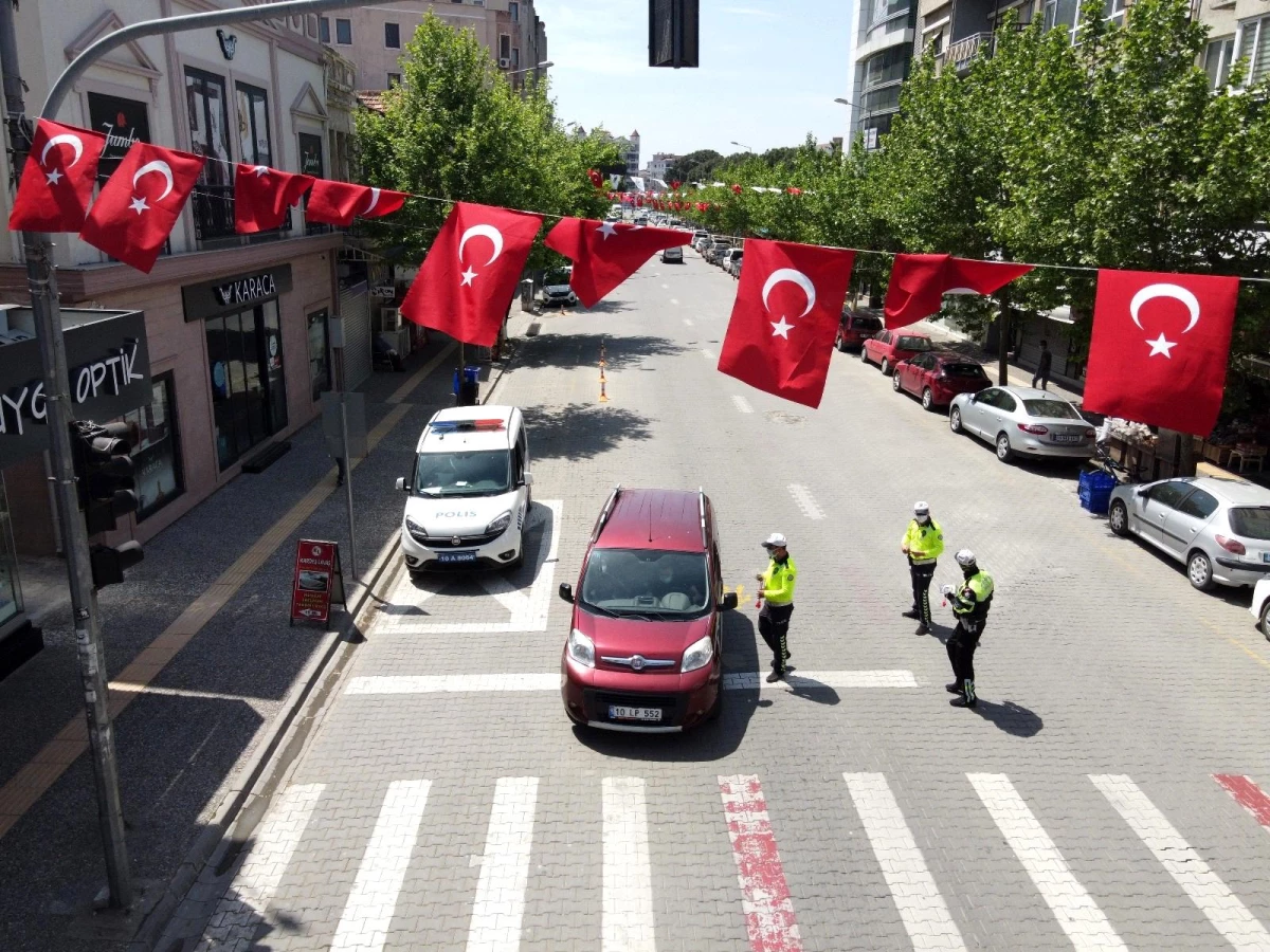 Trafik haftası pandemi kuralları çerçevesinde kutlandı