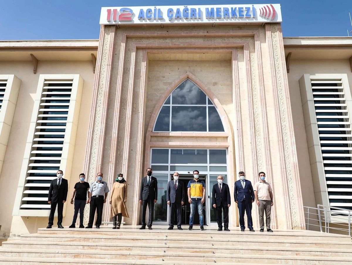 Konya Valisi Özkan 112 Acil Çağrı Merkezi\'nde incelemelerde bulundu