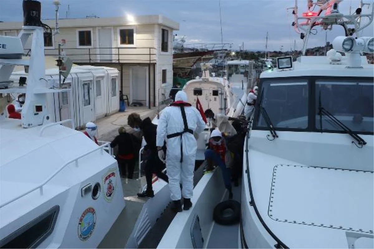 Yunanistan\'ın geri ittiği 39 göçmen kurtarıldı