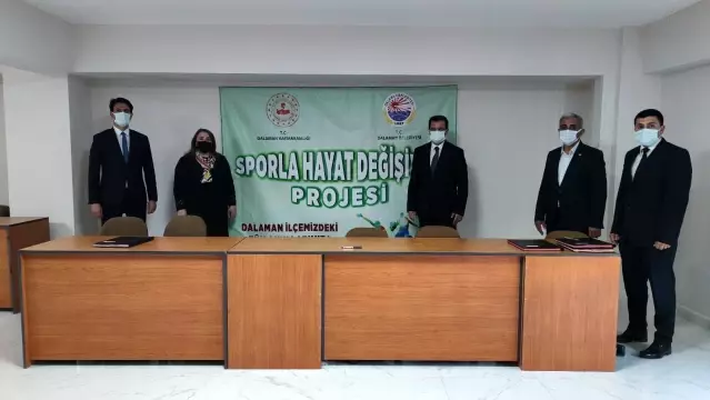 Dalaman'da 'Sporla hayat değişiyor' projesi için imzalar atıldı