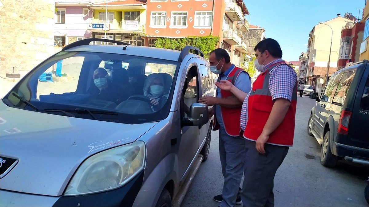 Hisarcık\'ta kamu personeli denetim için sahada