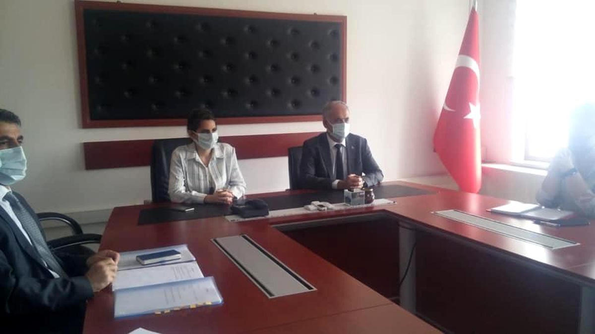 Köylerde çöp toplama hizmetleri görüşüldü