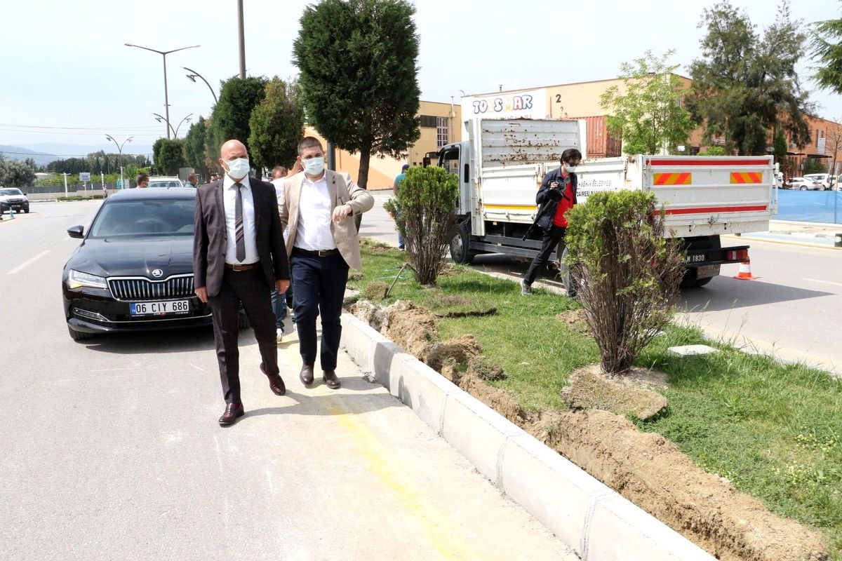 Muhsin Yazıcıoğlu Bulvarında çalışmalar devam ediyor