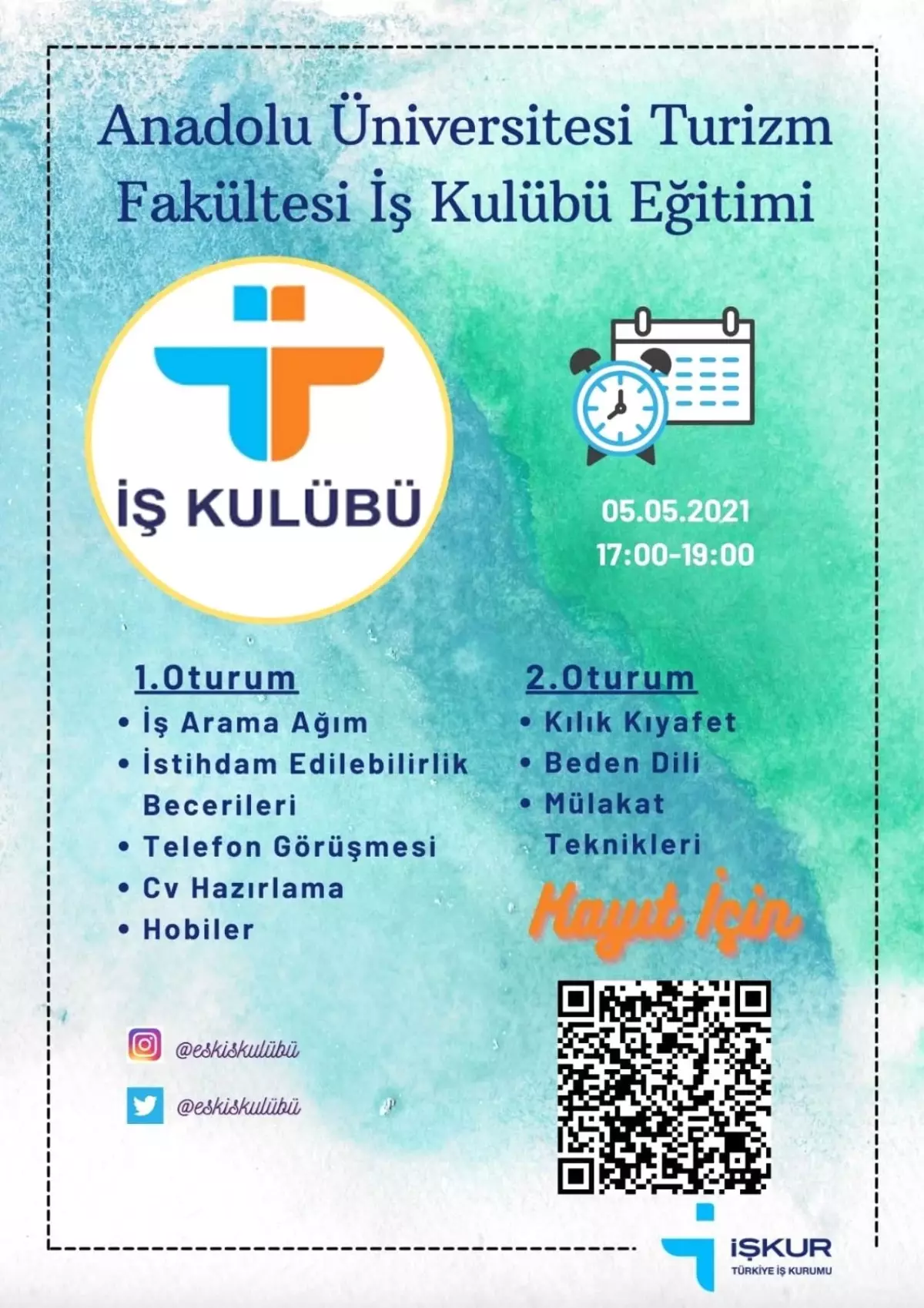 Turizm Fakültesi\'nde \'İş Kulübü Eğitimi Semineri\' verildi