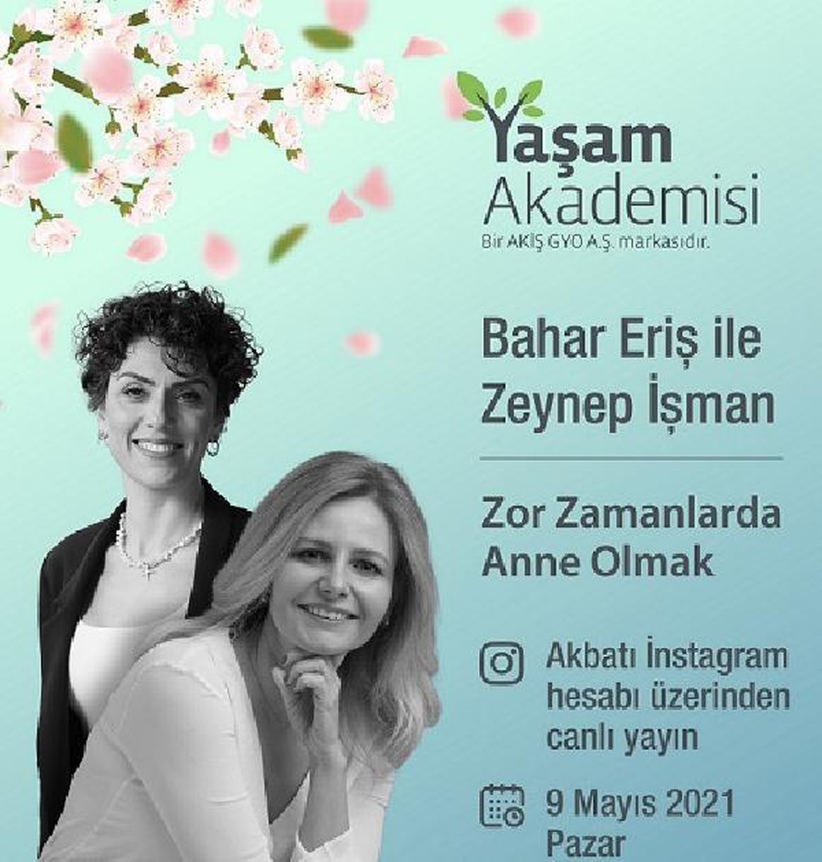 Anneler Günü\'ne özel "Zor Zamanlarda Anne Olmak" söyleşisi düzenleniyor