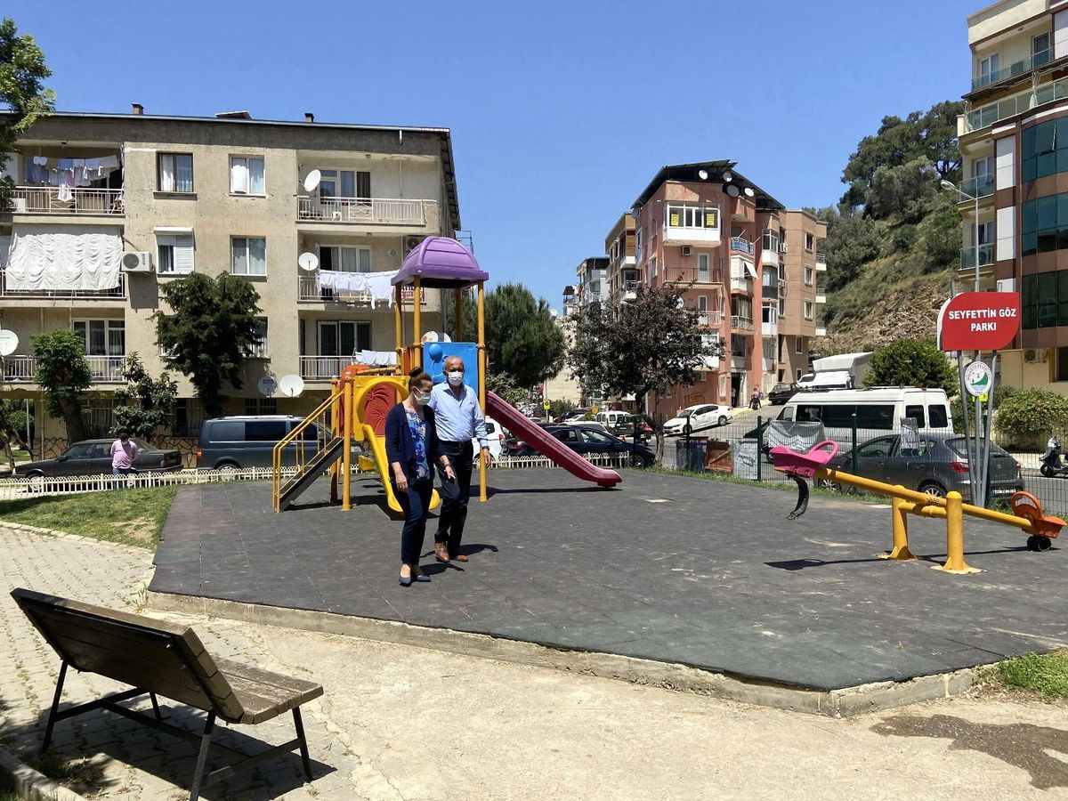 Balçova\'nın parkları yenileniyor