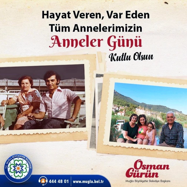 Başkan Gürün 'Anneler Günü'nü kutladı