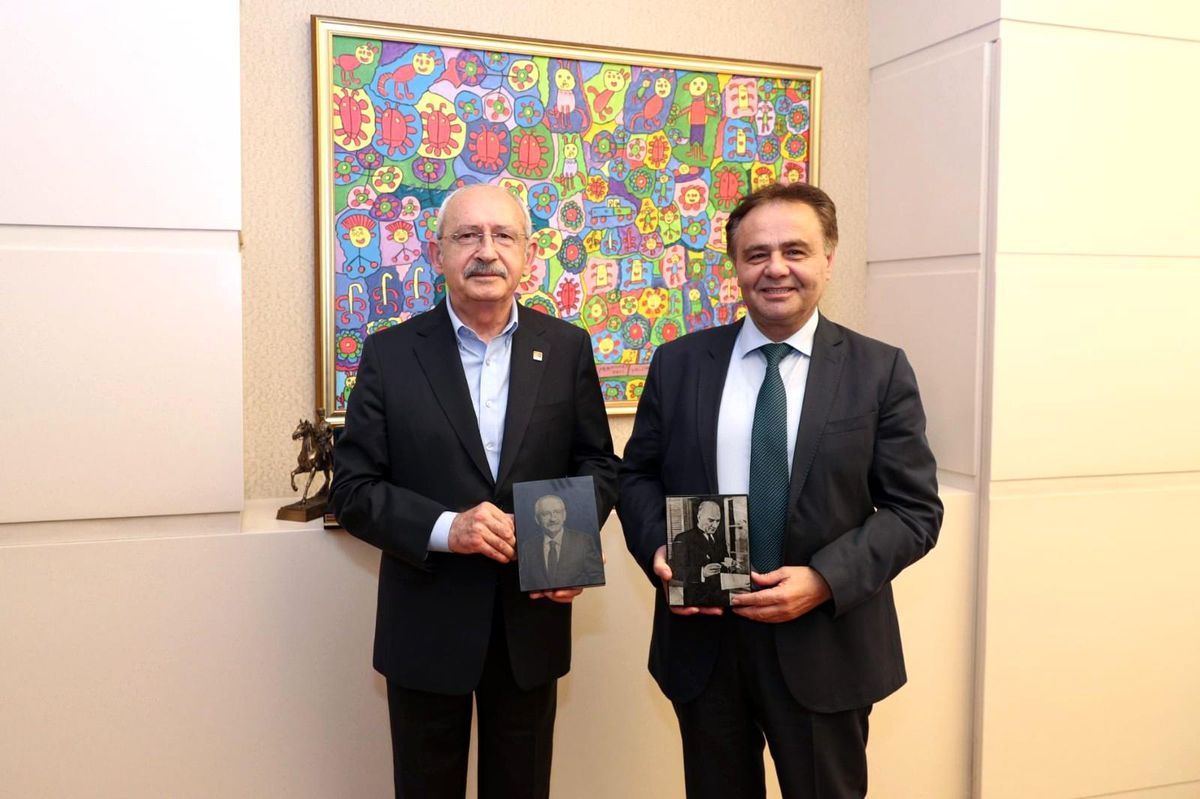 Başkan Şahin\'den CHP Genel Başkan Kılıçdaroğlu\'na ziyaret
