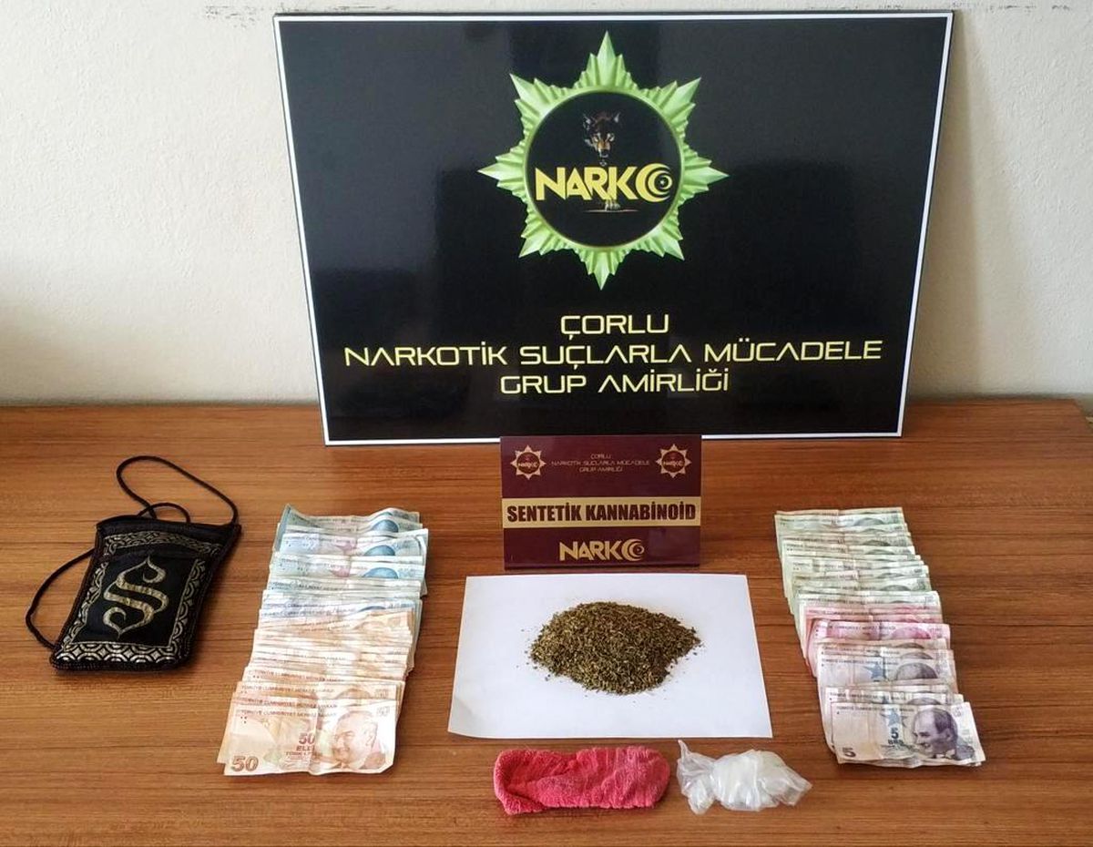 Son dakika haber... Çorlu\'da uyuşturucu operasyonu