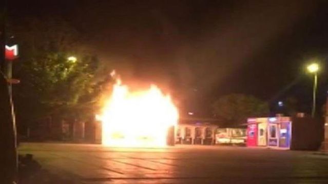 İBB: Halk Ekmek büfesi yangını sabotaj kaynaklı