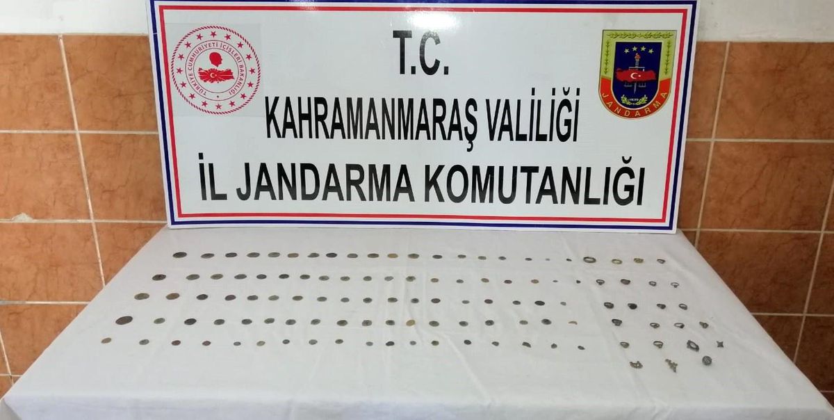 Son dakika haberi! Kahramanmaraş\'ta tarihi eser operasyonu