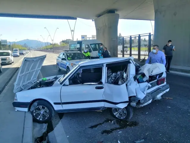 son dakika haberi kayseri de zincirleme trafik kazasi 4 yarali son dakika