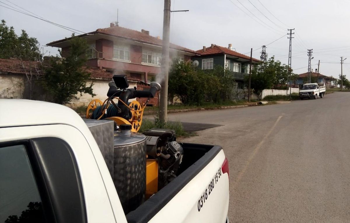 Kırıkkale\'de vektörle mücadele sürüyor