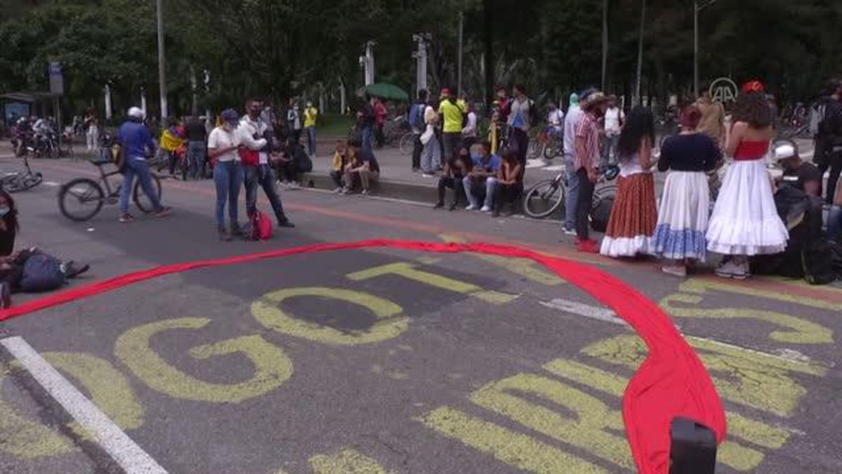 Kolombiya\'da hükümete karşı protestolar 9. gününde devam ediyor