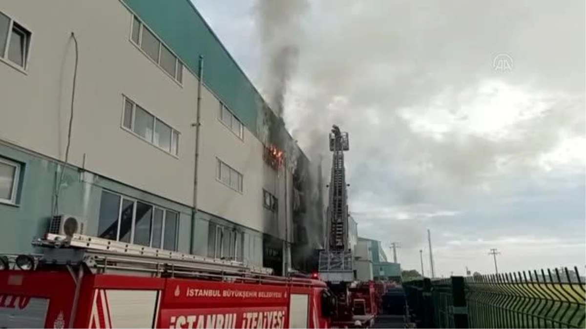 Silivri\'de fabrika yangını (3)