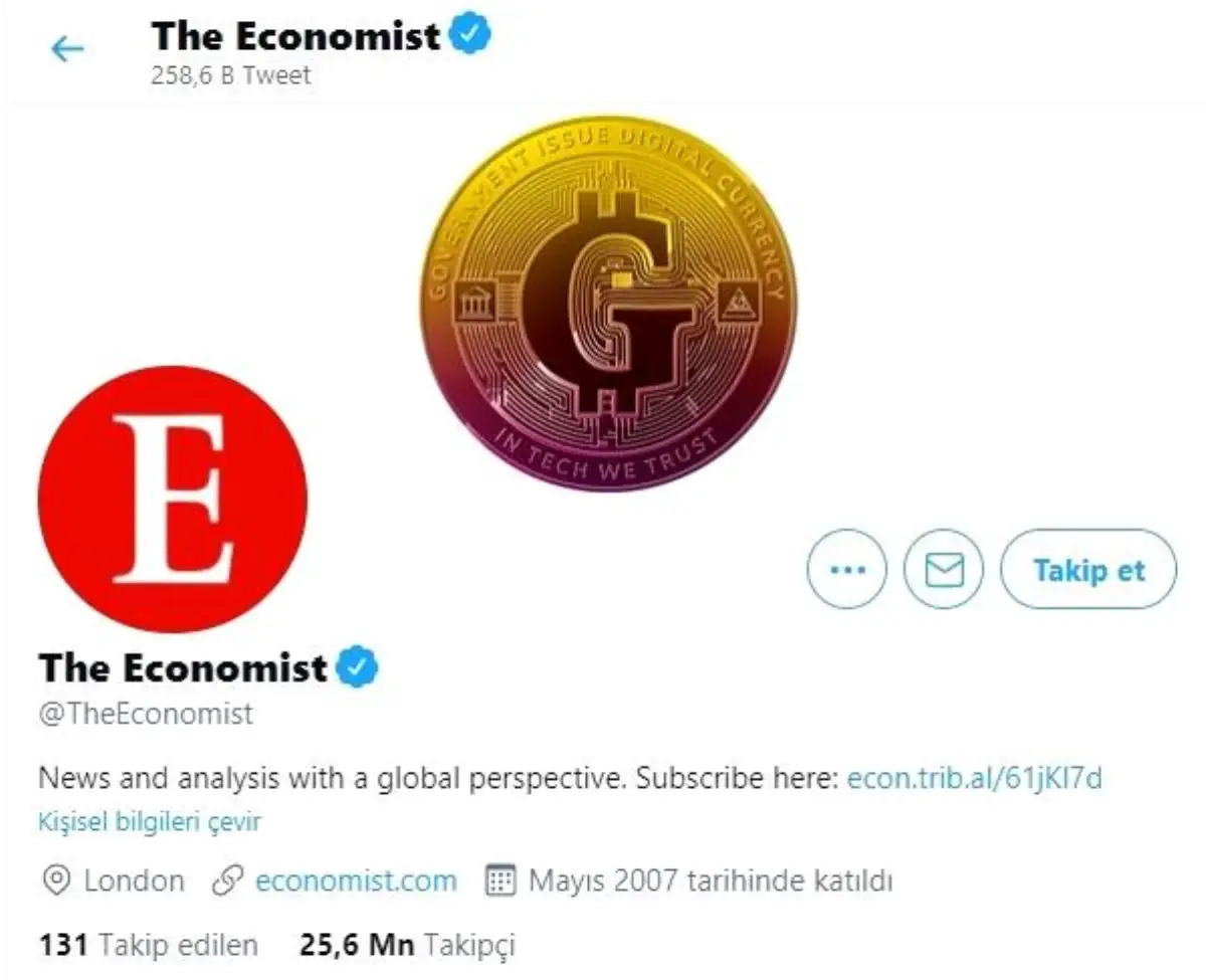 The Economist\'ten dikkat çeken kapak