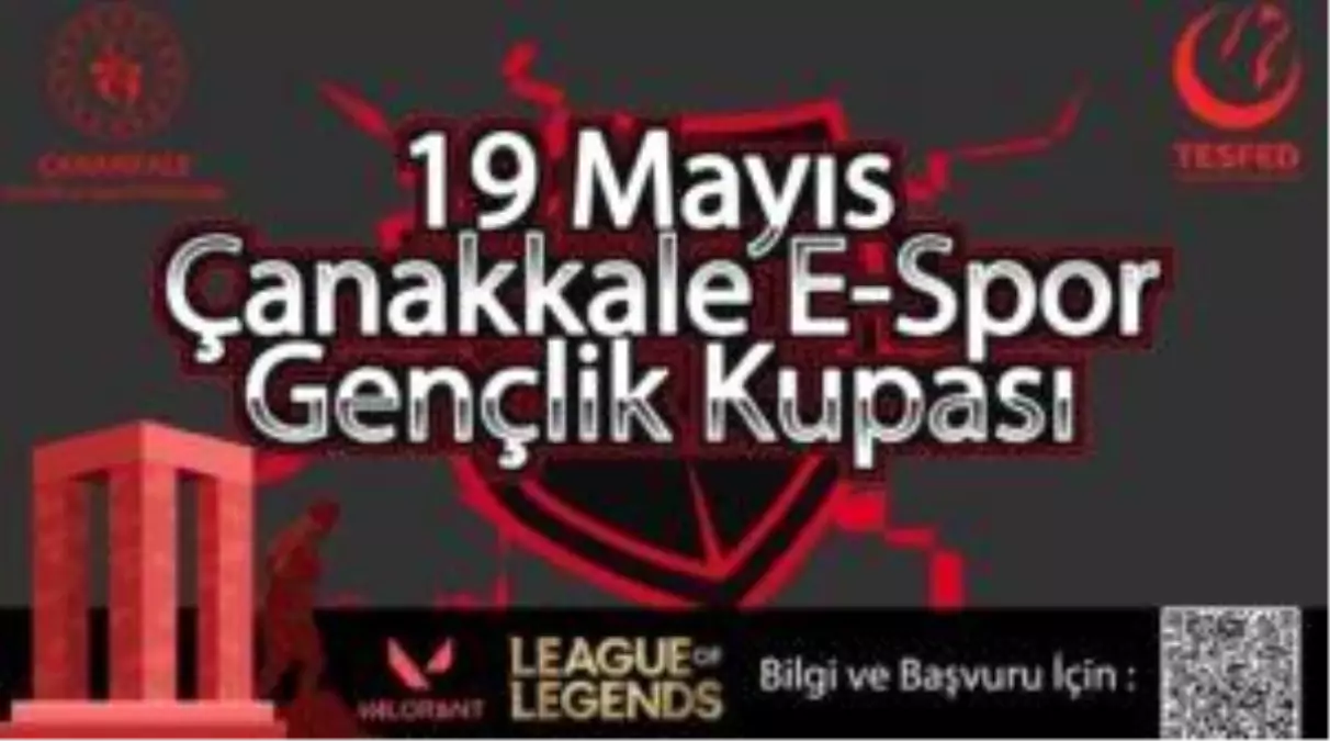 19 Mayıs Çanakkale Espor Gençlik Kupası duyuruldu!