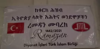 ADDİS ABABA - TDV ve DİTİB'den Etiyopya'ya ramazan yardımı