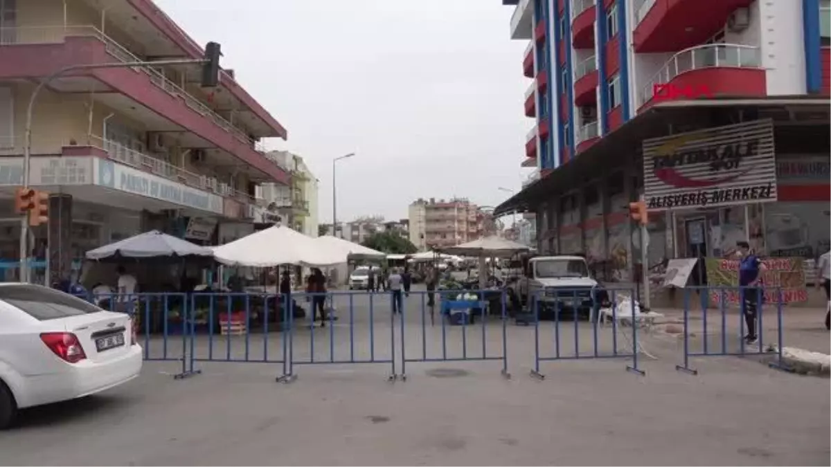 ANTALYA SERİK\'TE 10 NOKTADA PAZAR KURULDU