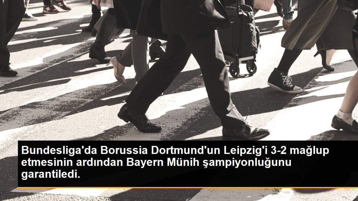 Almanya\'da şampiyon Bayern Münih